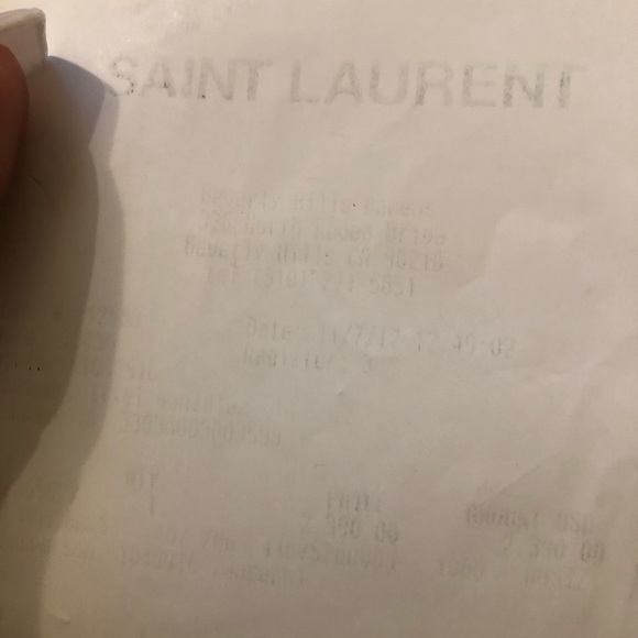 LARGE Kate Chain YSL Saint Laurent bag - Picture 8 of 8